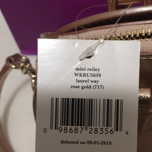 Kate spade mini reiley laurel way satchel bag - Picture 7 of 8